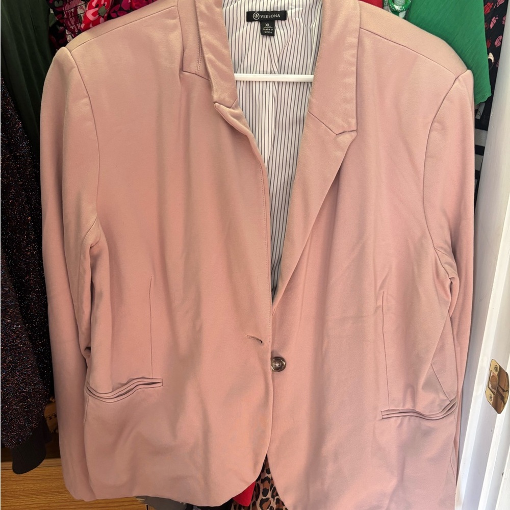 Versona Blush Pink Blazer